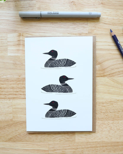 Common Loon Card