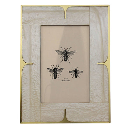 Mother of Pearl 4x6" Picture Frame
