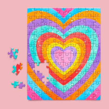 Velvet Heart 100 Piece Puzzle