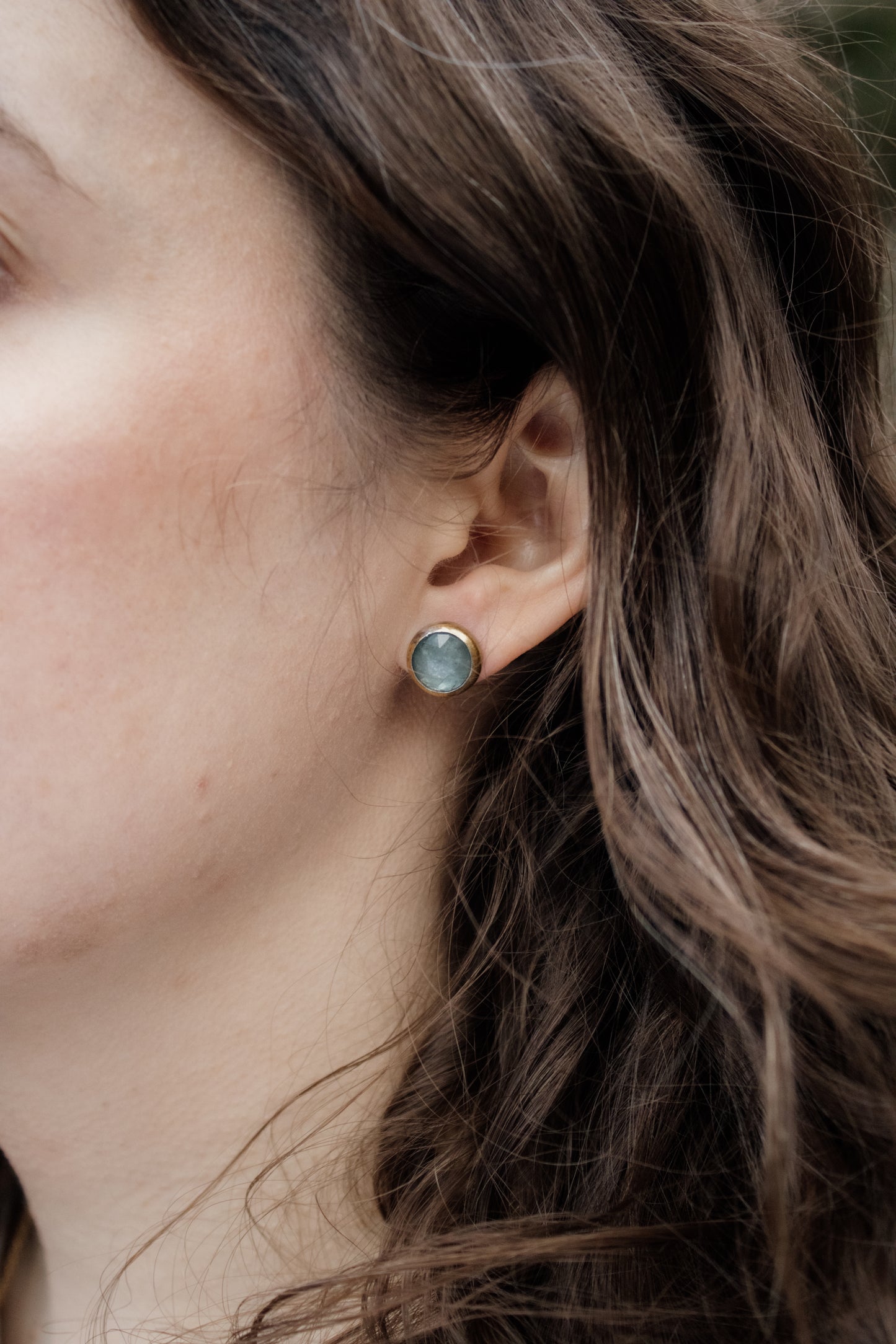 Sky Blue Kyanite Studs | Austin Titus