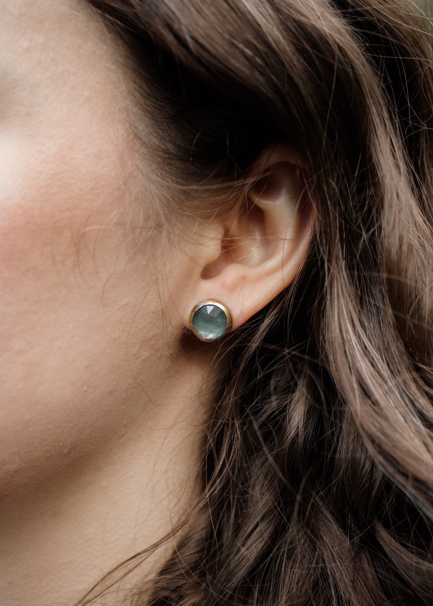 Sky Blue Kyanite Studs | Austin Titus