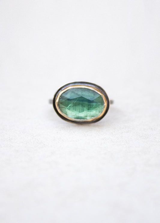 Green Kyanite Ring | Austin Titus