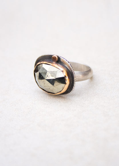 Pyrite Ring | Glacier Lily