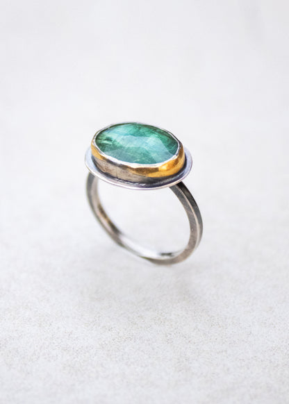 Green Kyanite Ring | Austin Titus