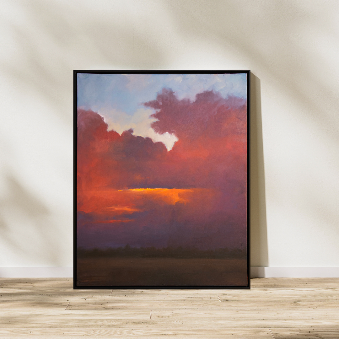 "Breaking Through" Oil Painting | Janice Druian