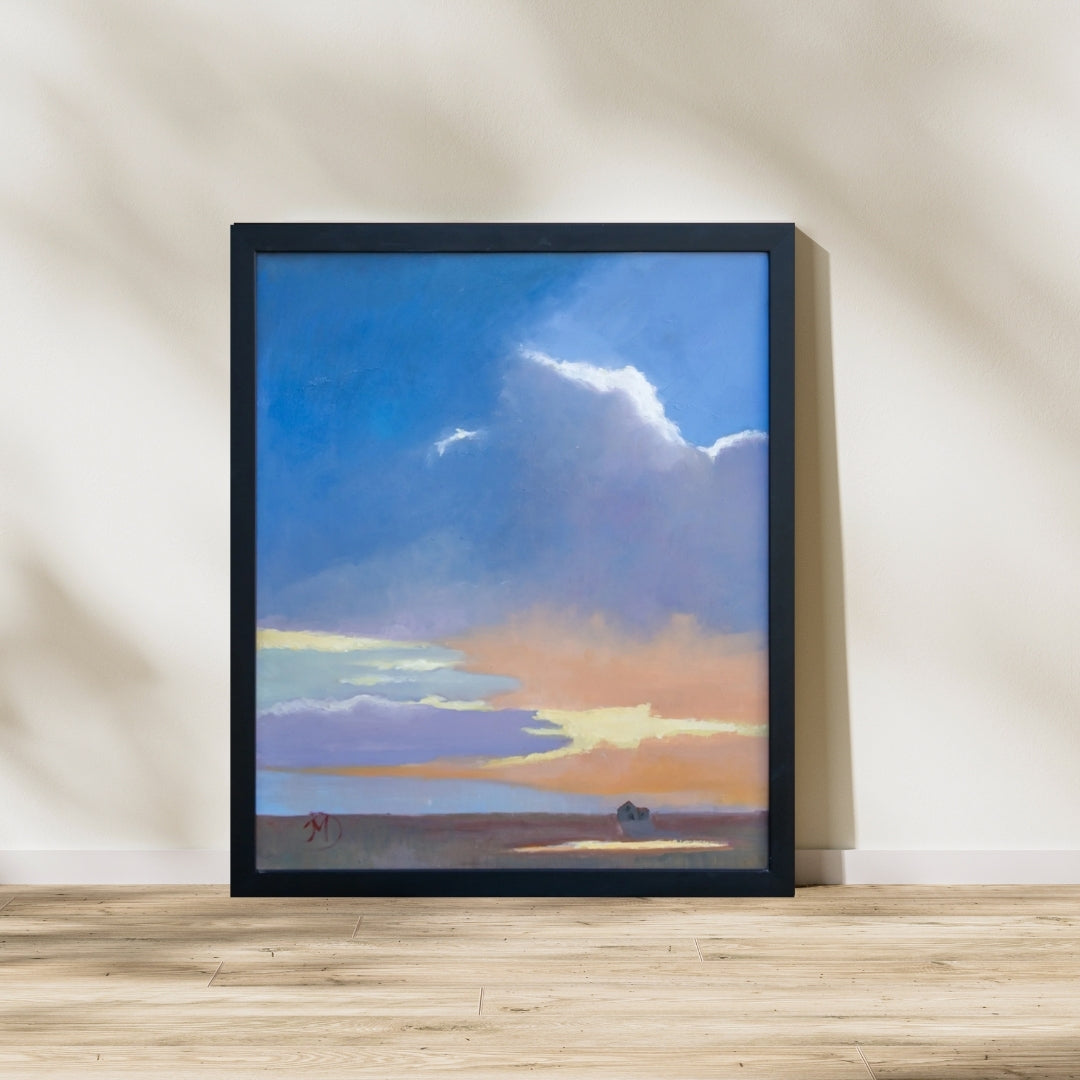 "Alone in the Storm" Oil Painting | Janice Druian