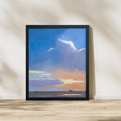 "Alone in the Storm" Oil Painting | Janice Druian