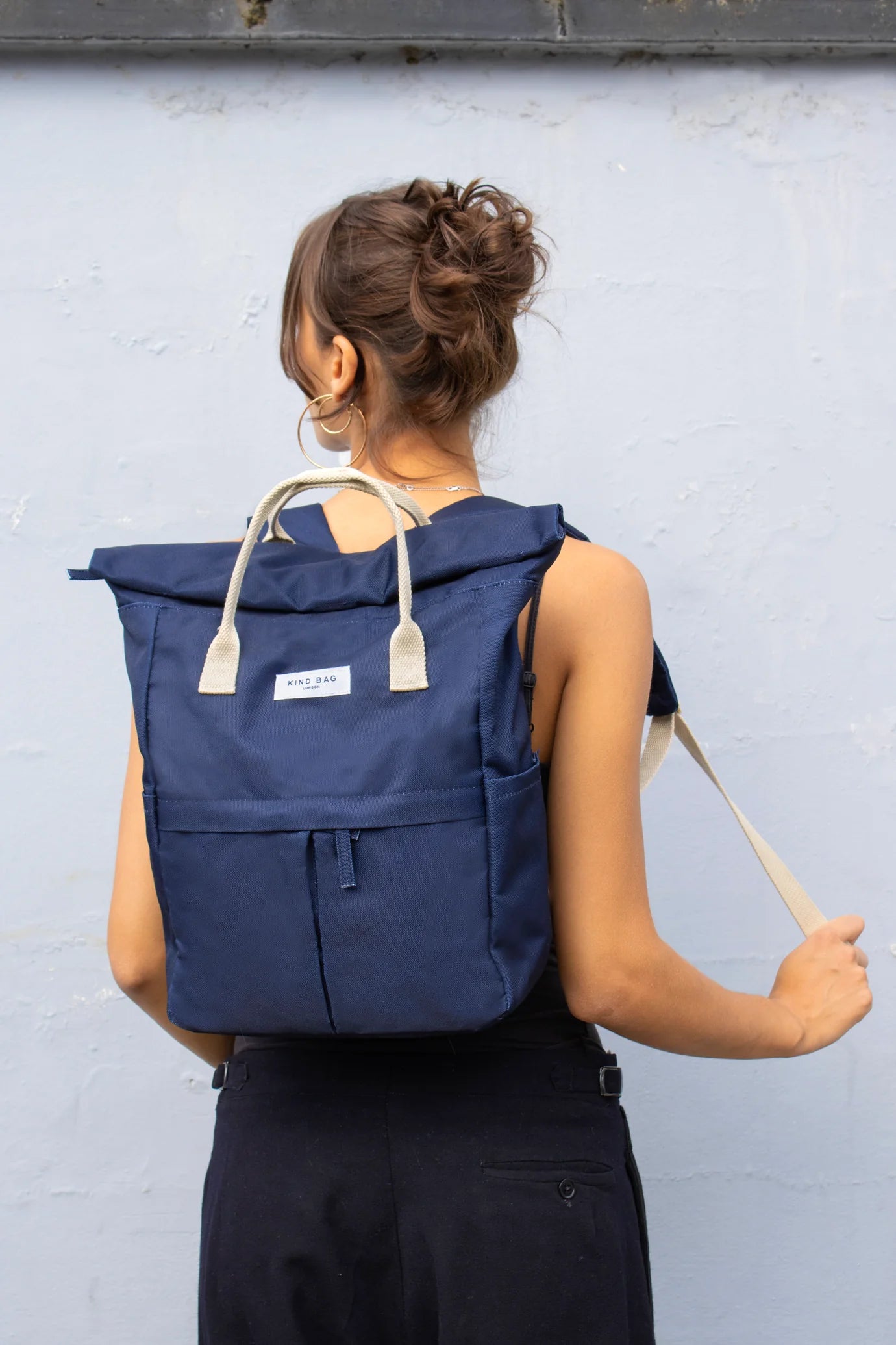 Navy Blue Backpack