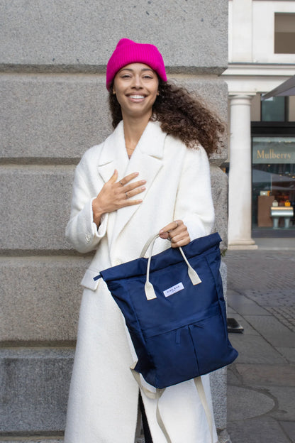 Navy Blue Backpack