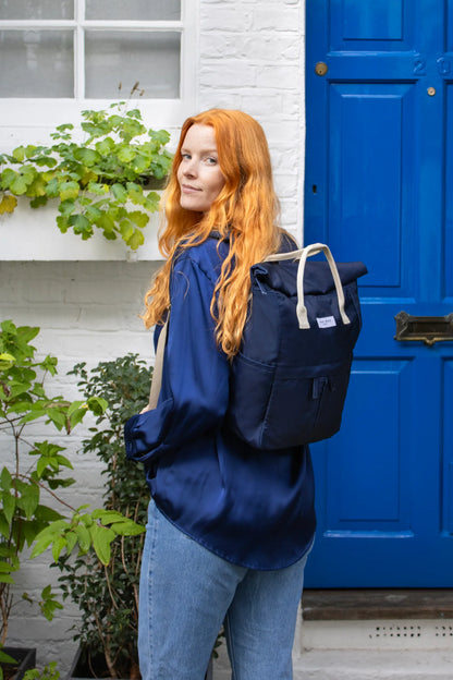Navy Blue Backpack