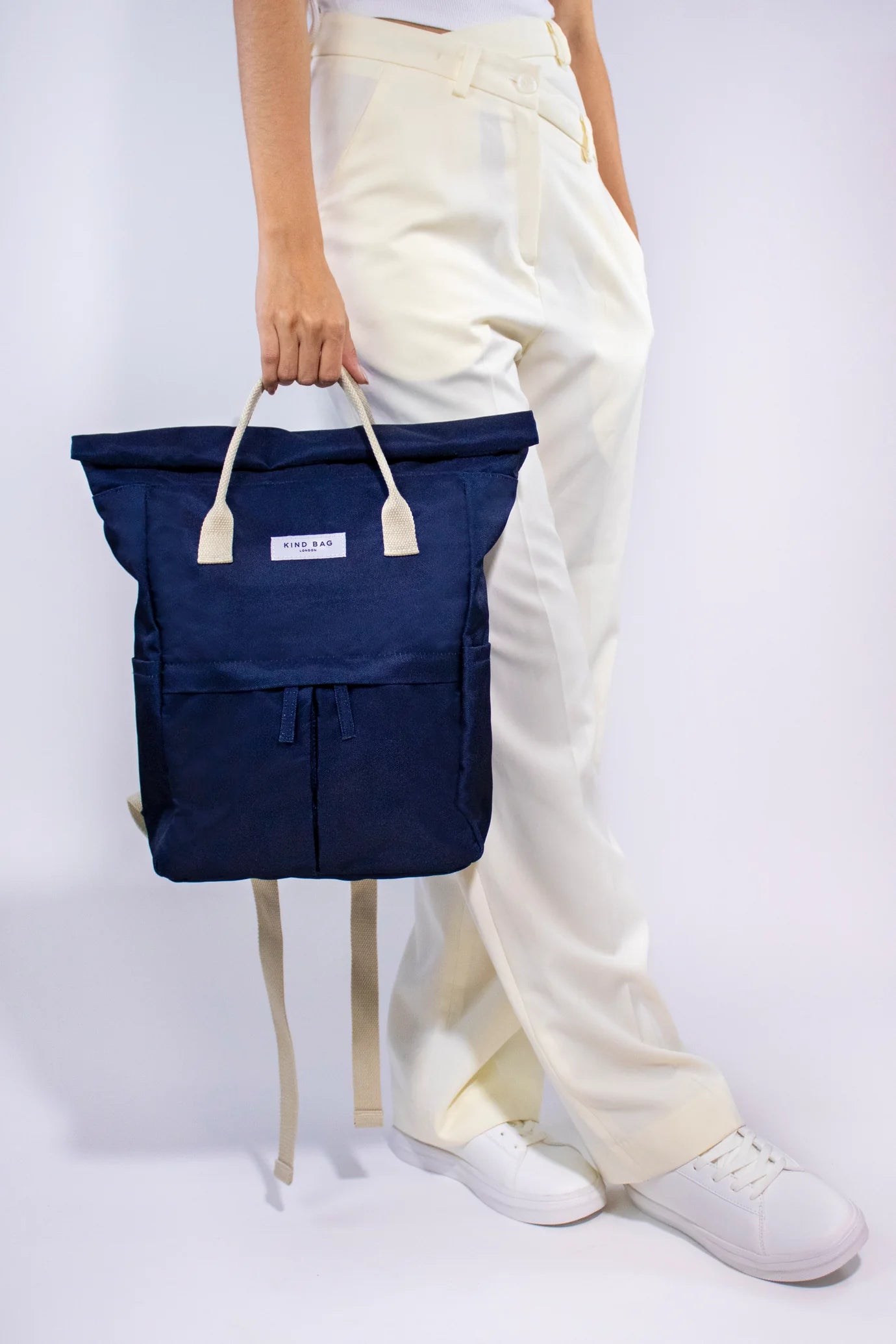 Navy Blue Backpack