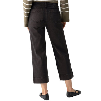 Marine Crop Jean in Obsidian | Sanctuary