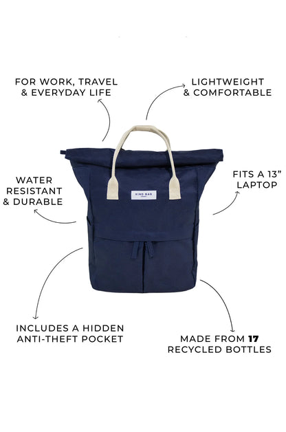 Navy Blue Backpack