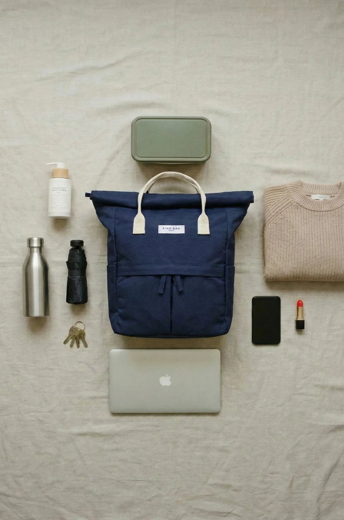 Navy Blue Backpack