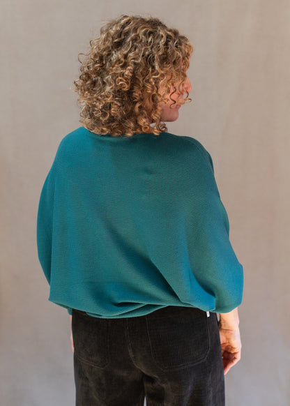 Ryu Sweater in Dark Teal