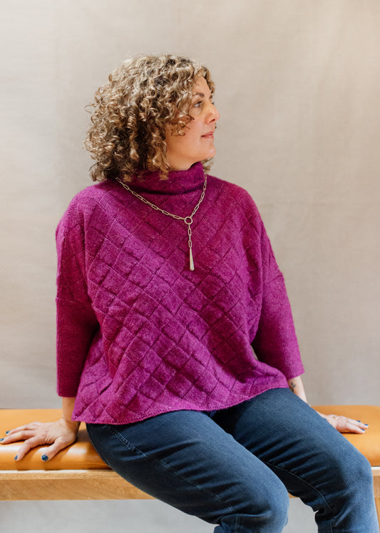 Rowena Sweater in Orchid