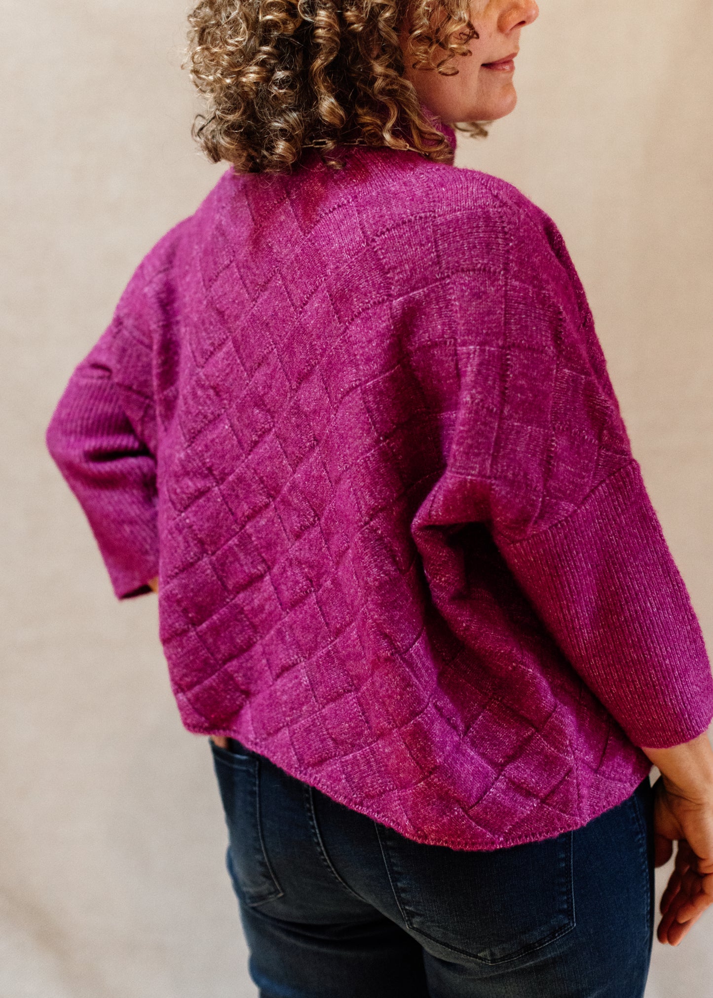 Rowena Sweater in Orchid