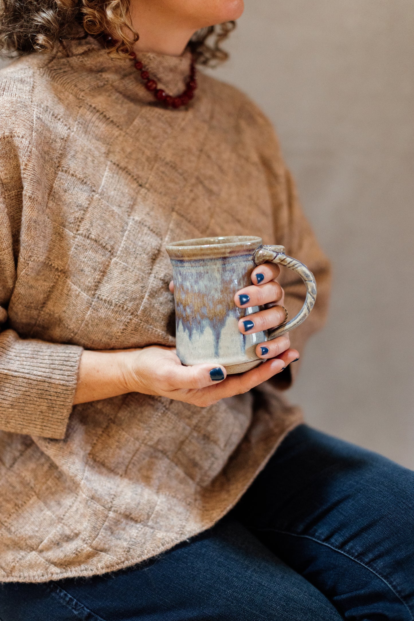 Rowena Sweater in Woodshell