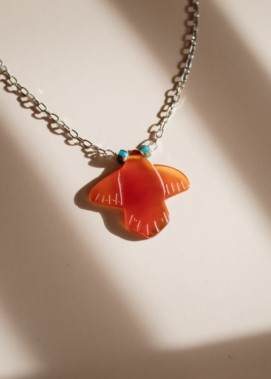 Red Bird Necklace