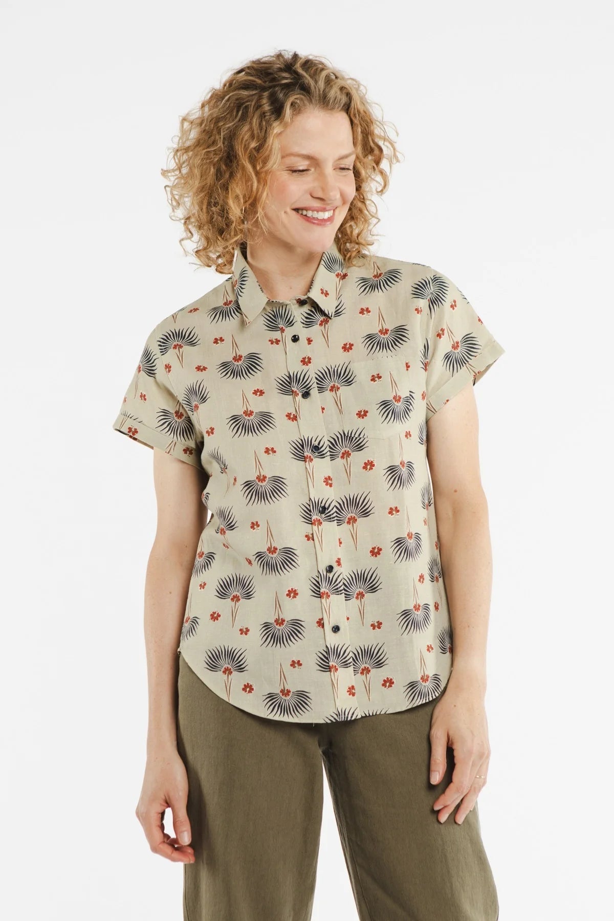 Bea Shirt in Aloha | Bridge & Burn