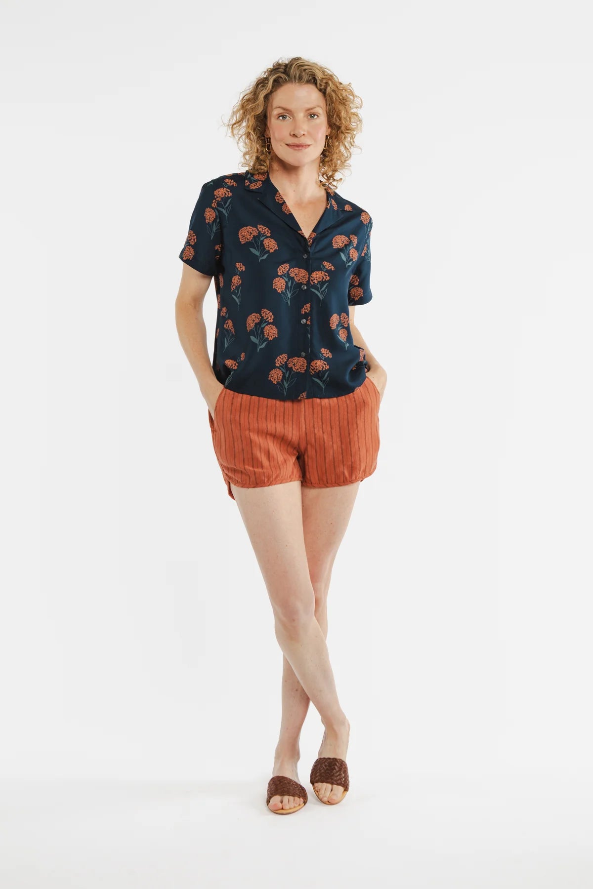 Mila Shirt in Wildflower | Bridge & Burn