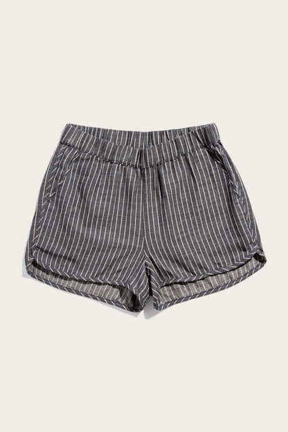 Luca Shorts in Denim Stripe | Bridge & Burn