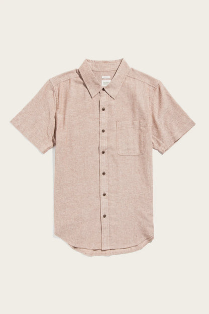 Malcom Shirt in Rust | Bridge & Burn