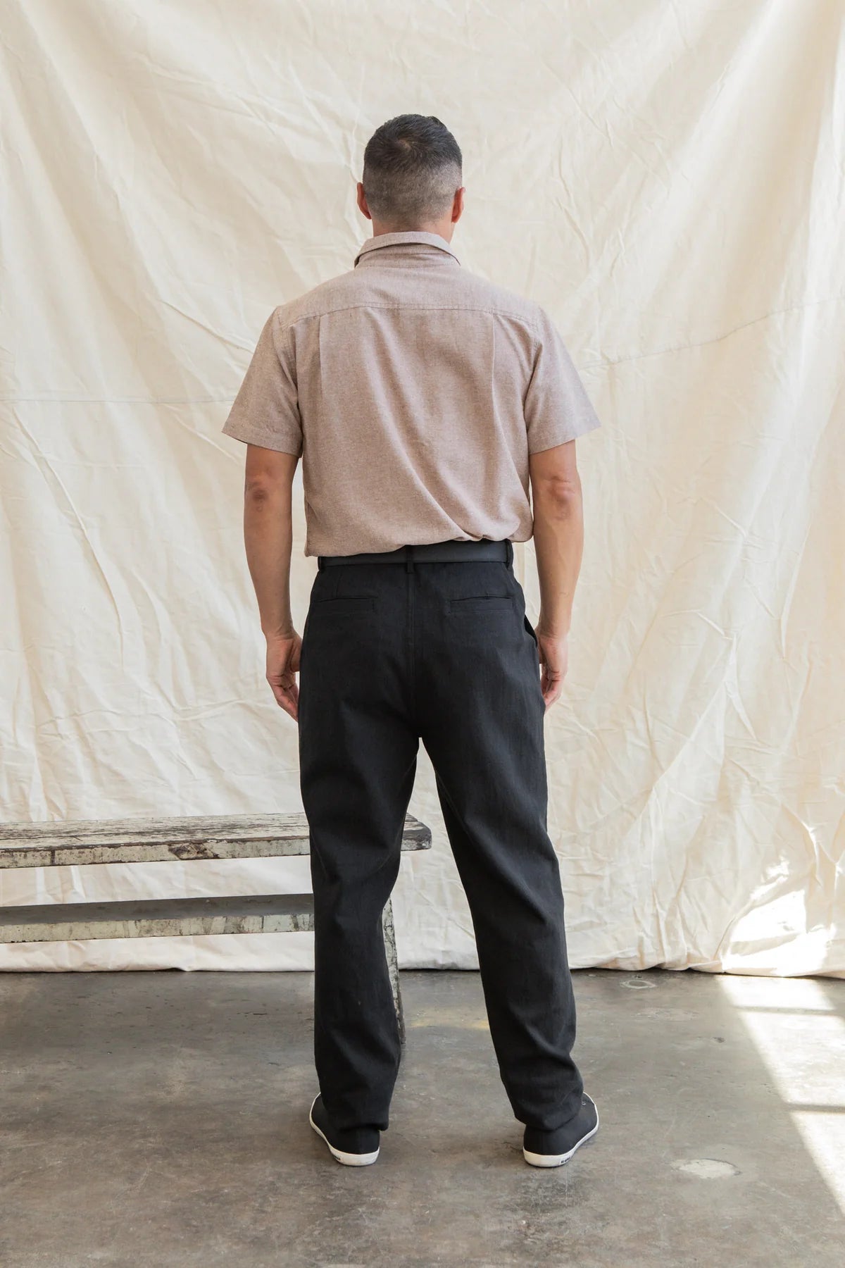 Malcom Shirt in Rust | Bridge & Burn