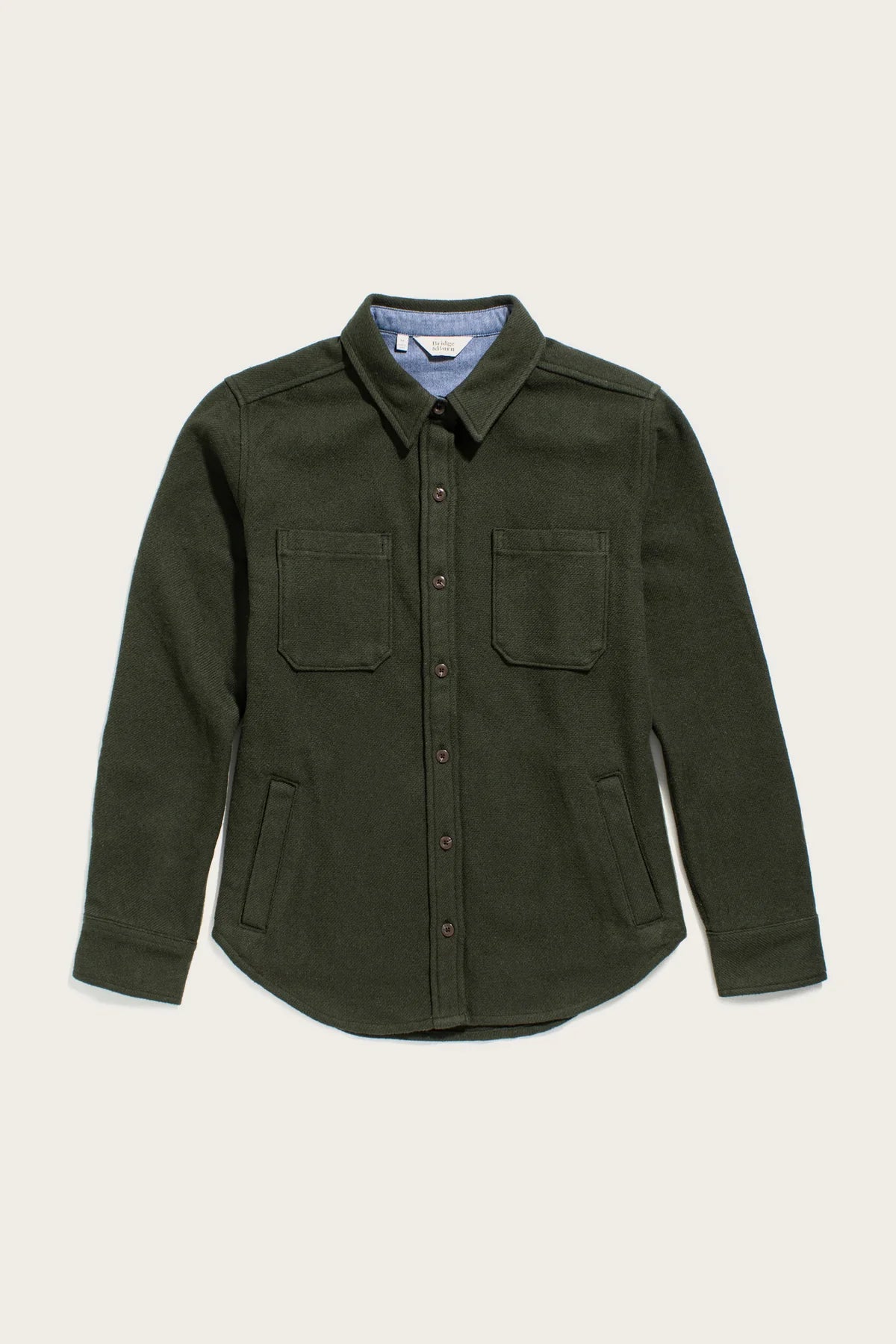 Dawson Overshirt in Sage | Bridge & Burn