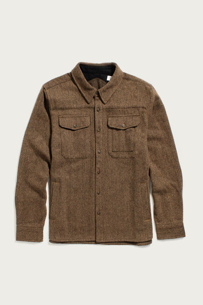 Fielding Jacket in Tawny Tweed | Bridge & Burn