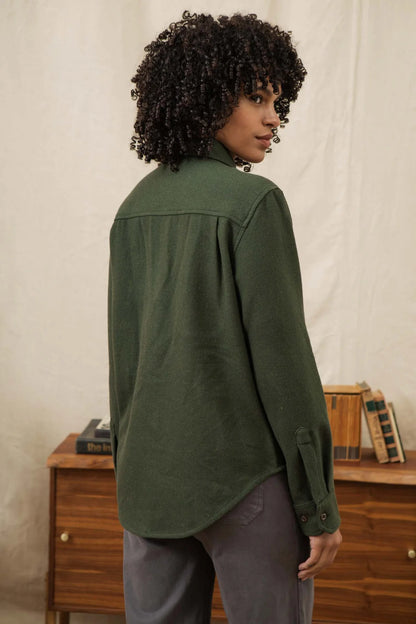 Dawson Overshirt in Sage | Bridge & Burn