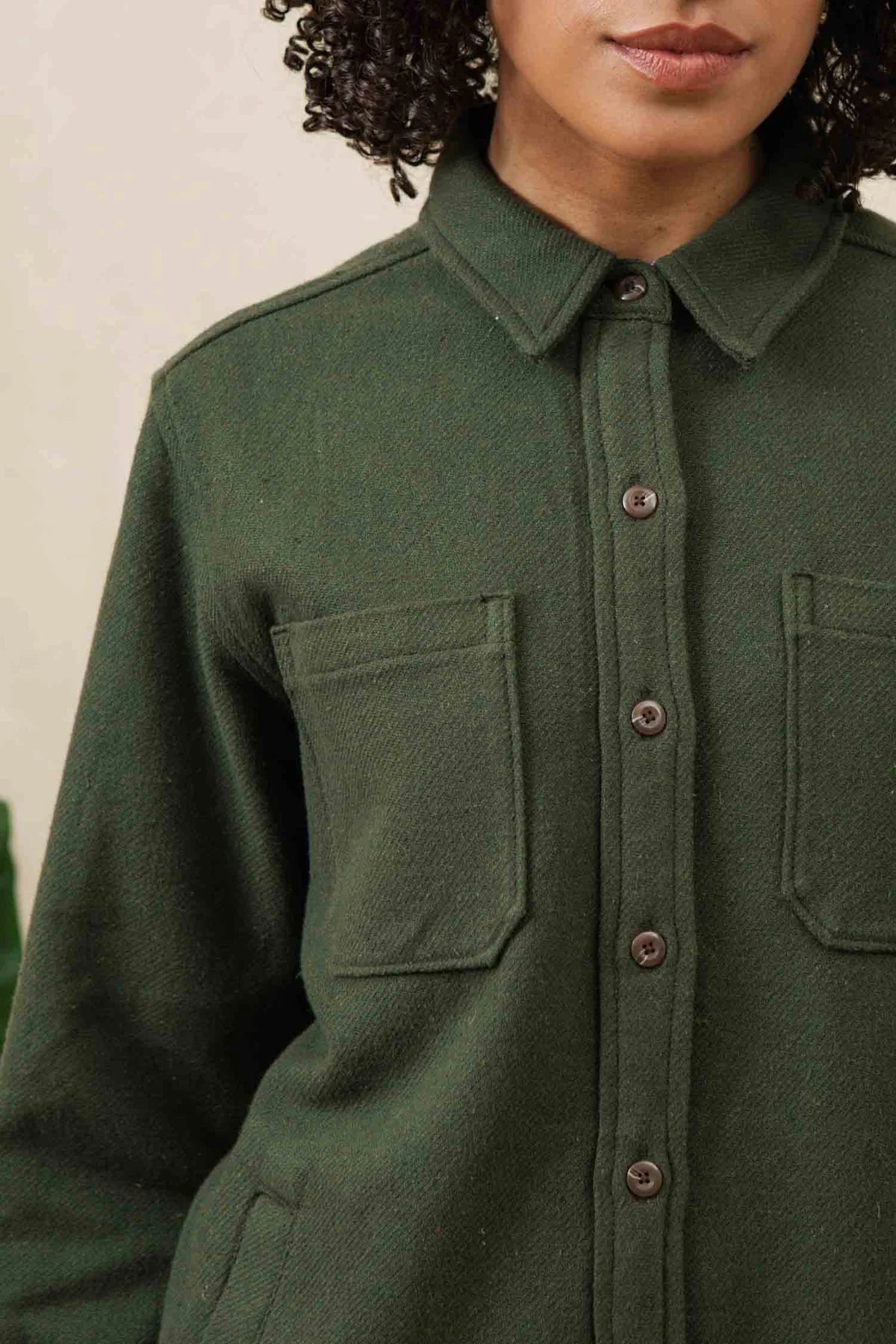 Dawson Overshirt in Sage | Bridge & Burn