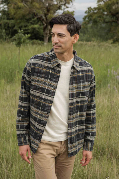 Larson Shirt in Volcanic Plaid | Bridge & Burn