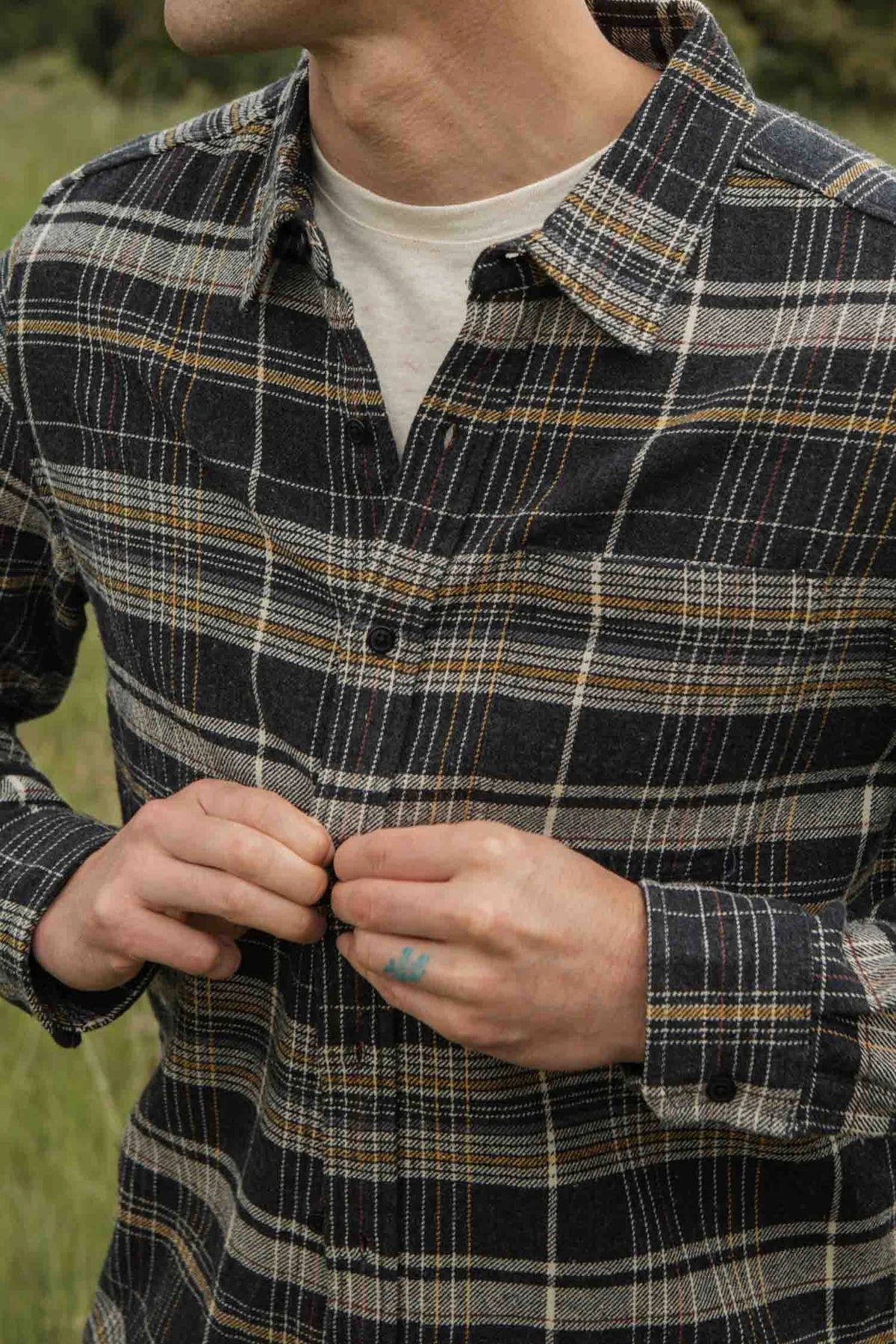 Larson Shirt in Volcanic Plaid | Bridge & Burn