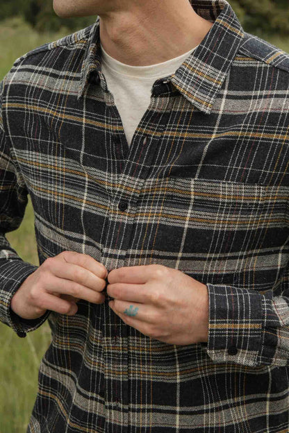 Larson Shirt in Volcanic Plaid | Bridge & Burn