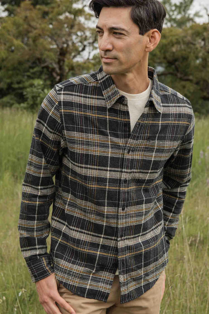 Larson Shirt in Volcanic Plaid | Bridge & Burn