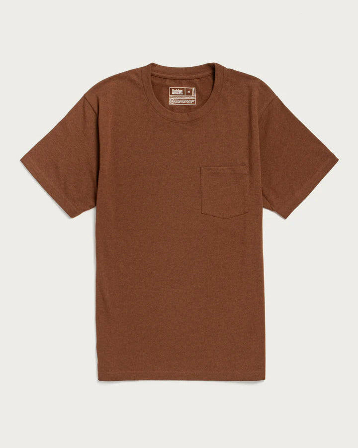 Recycled Pocket Tee in Bronze | Bridge & Burn