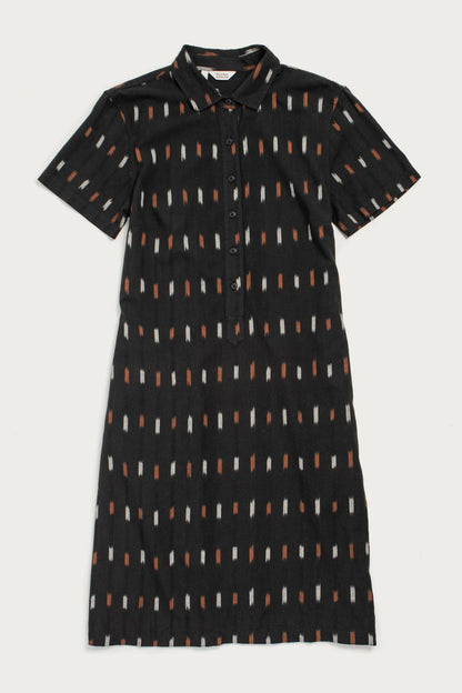 Delia Dress in Dotted Horizon | Bridge & Burn