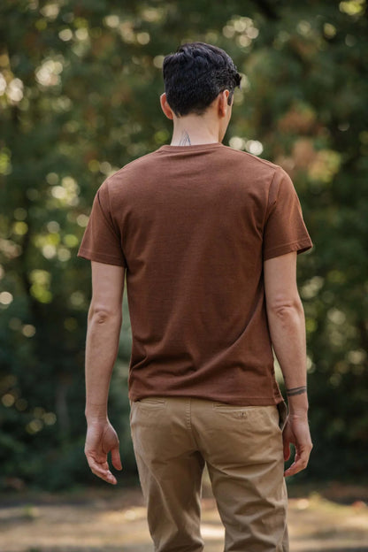 Recycled Pocket Tee in Bronze | Bridge & Burn