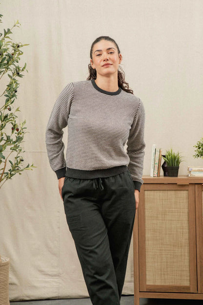Ansel Stripe Sweater | Bridge & Burn
