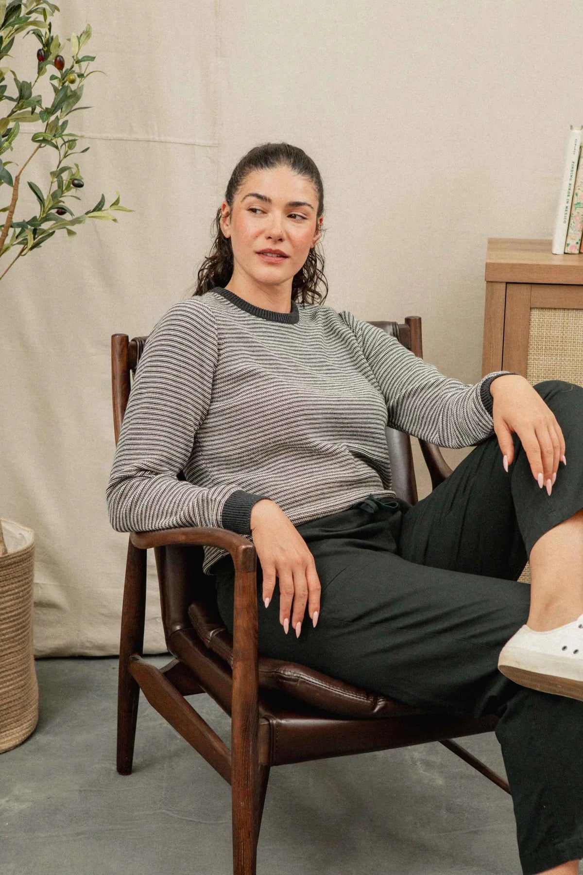 Ansel Stripe Sweater | Bridge & Burn