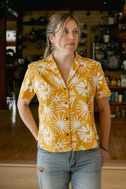 Mila Shirt in Sola Bloom | Bridge & Burn