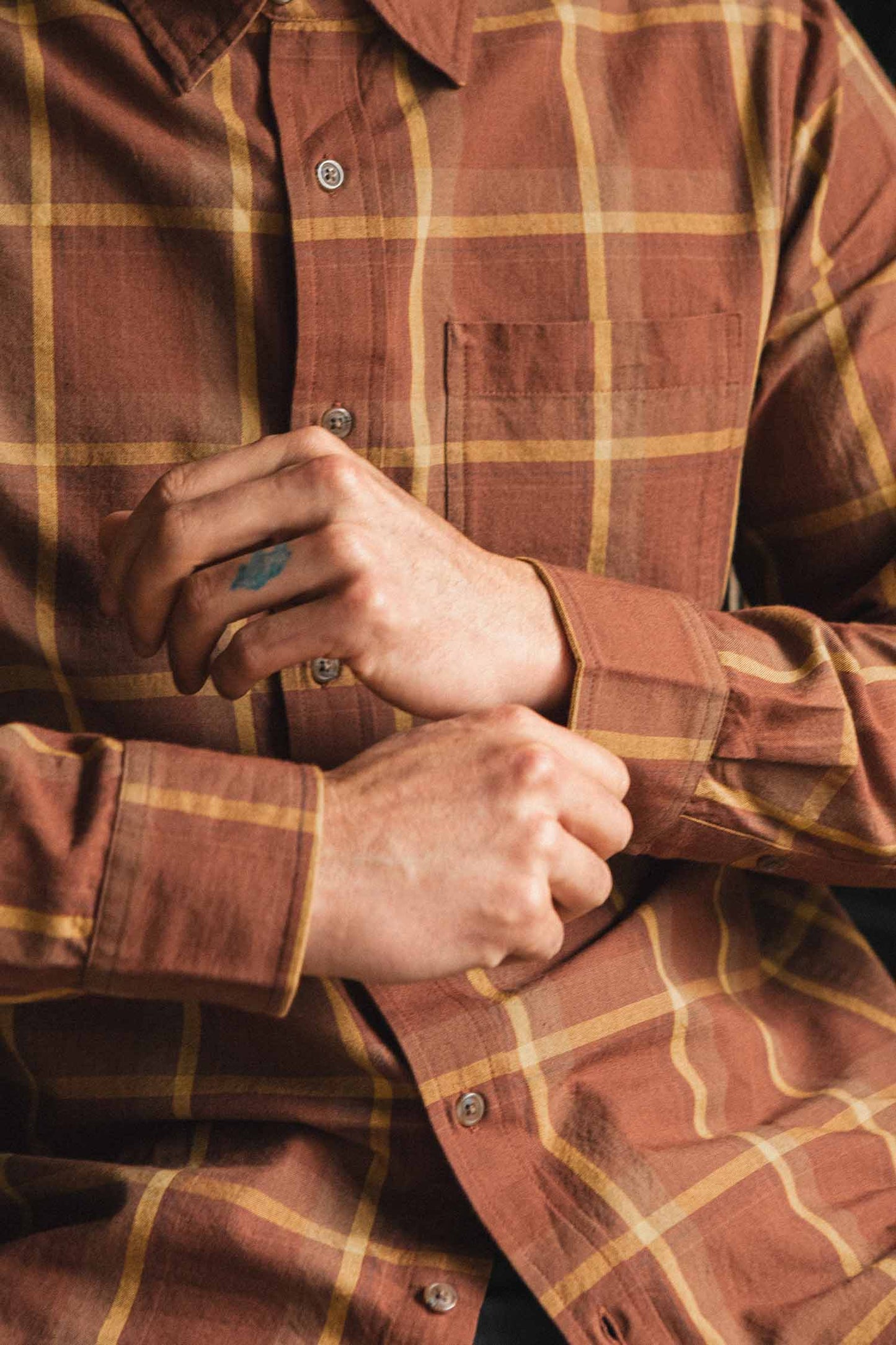 Larson Shirt in Harvest Plaid | Bridge & Burn