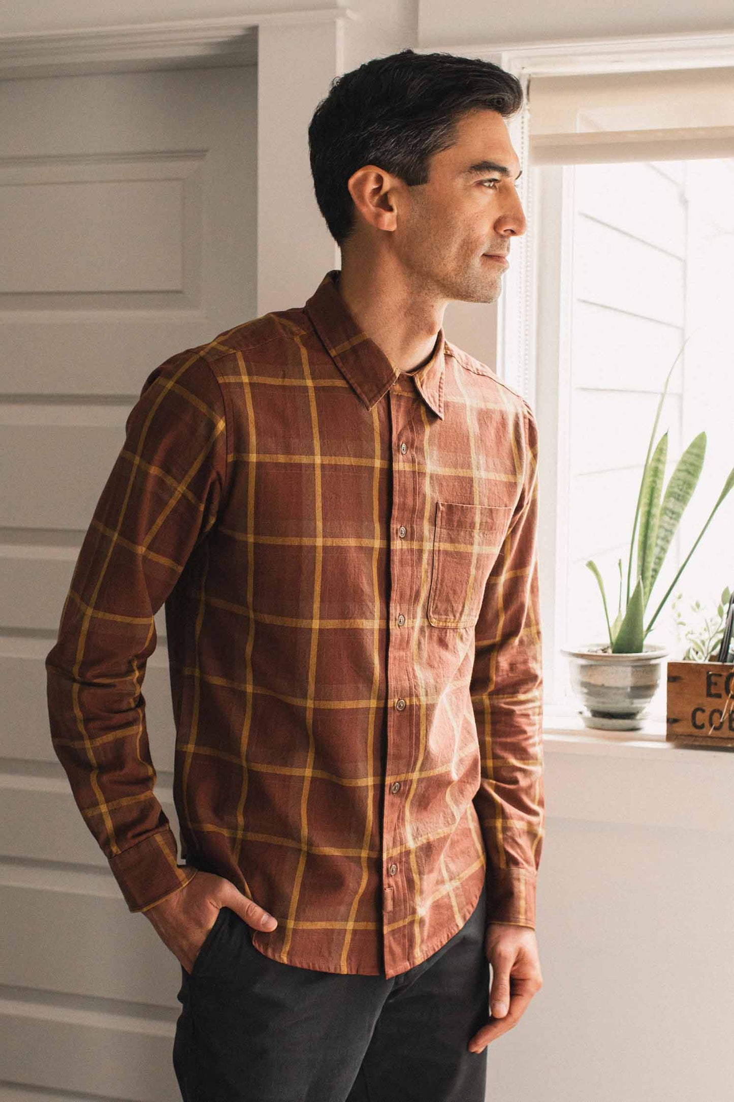 Larson Shirt in Harvest Plaid | Bridge & Burn