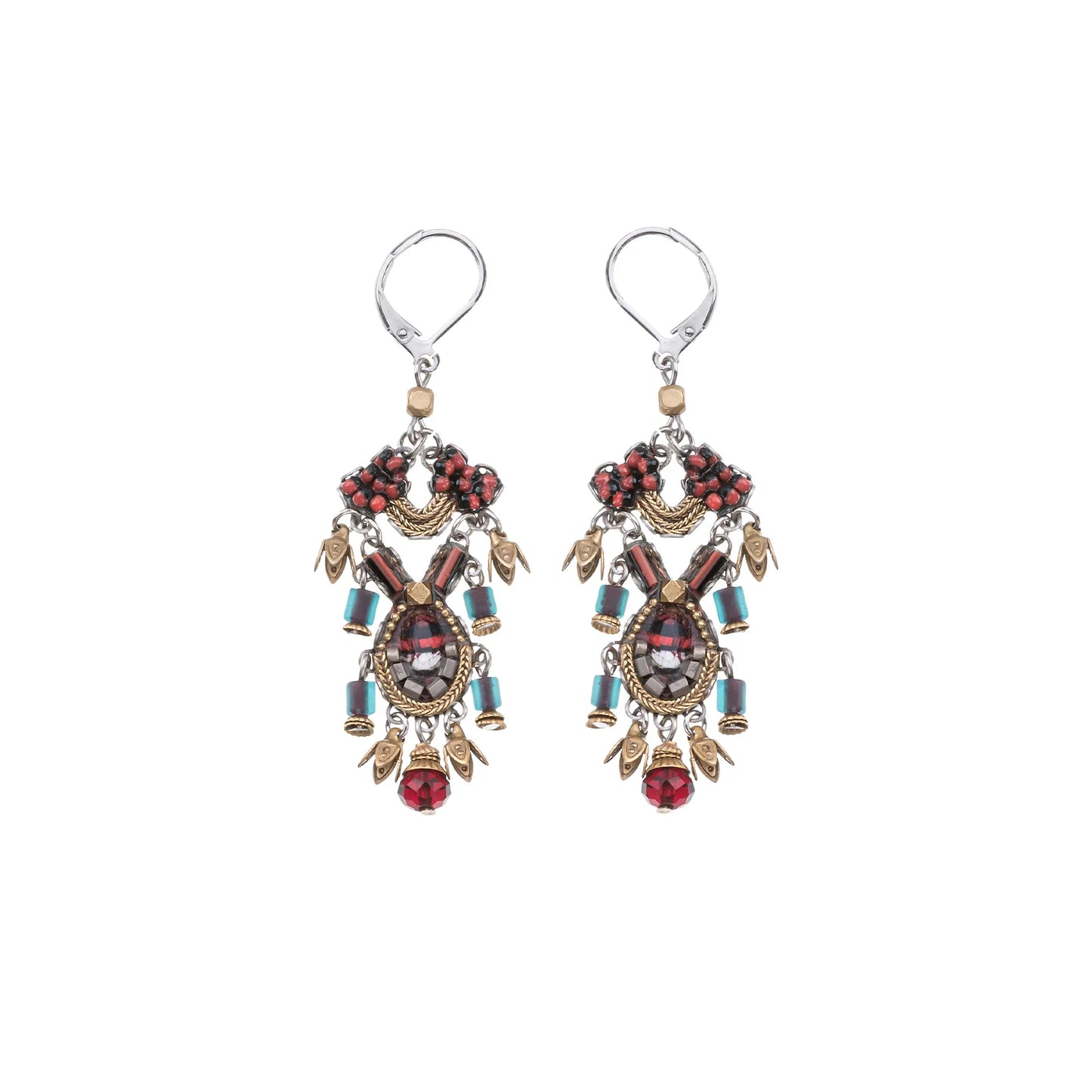 Long Noble Wine Earrings | Ayalabar