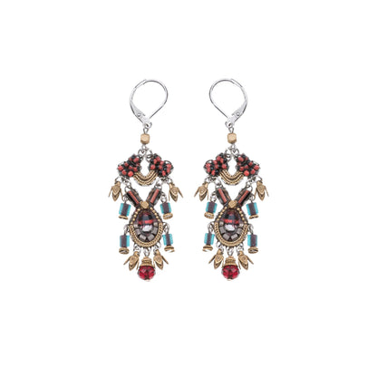 Long Noble Wine Earrings | Ayalabar