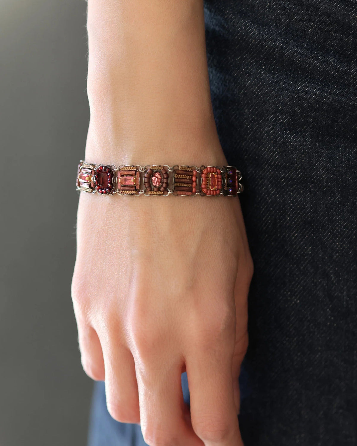 Mulled Wine Bloom Bracelet | Ayalabar