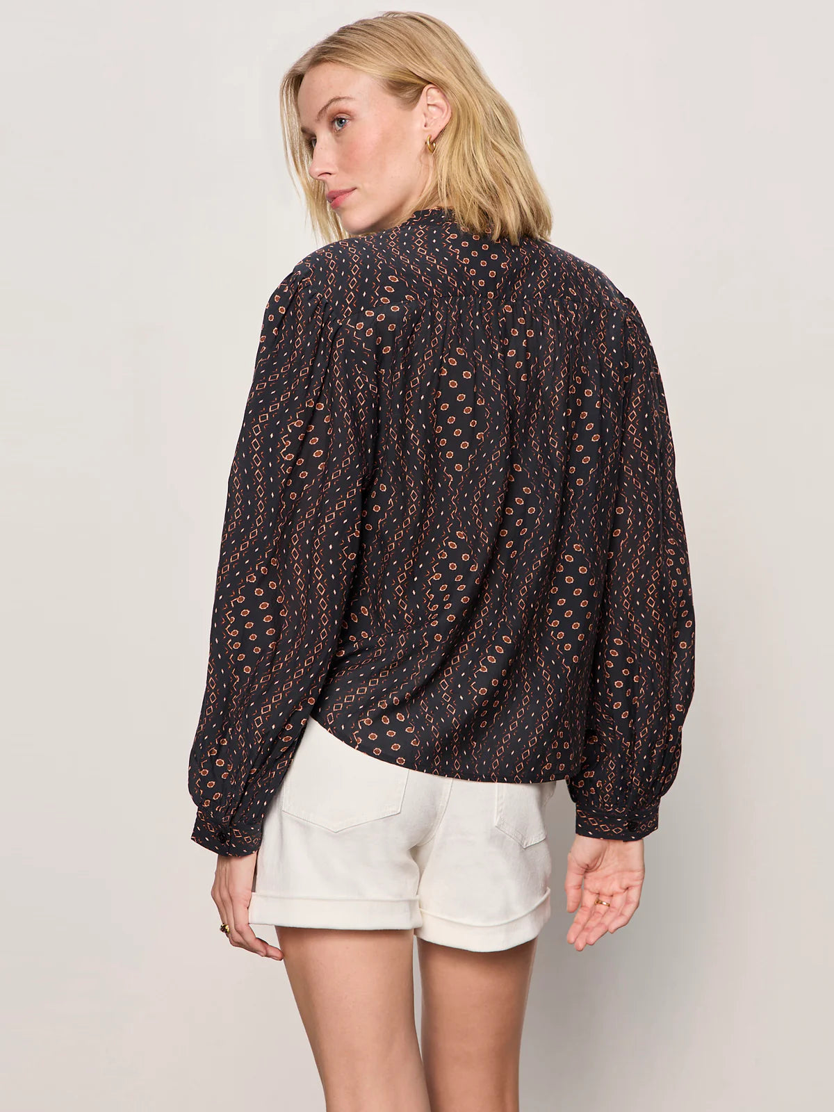 Relaxed Blouse in Rhythmic Print | Sanctuary