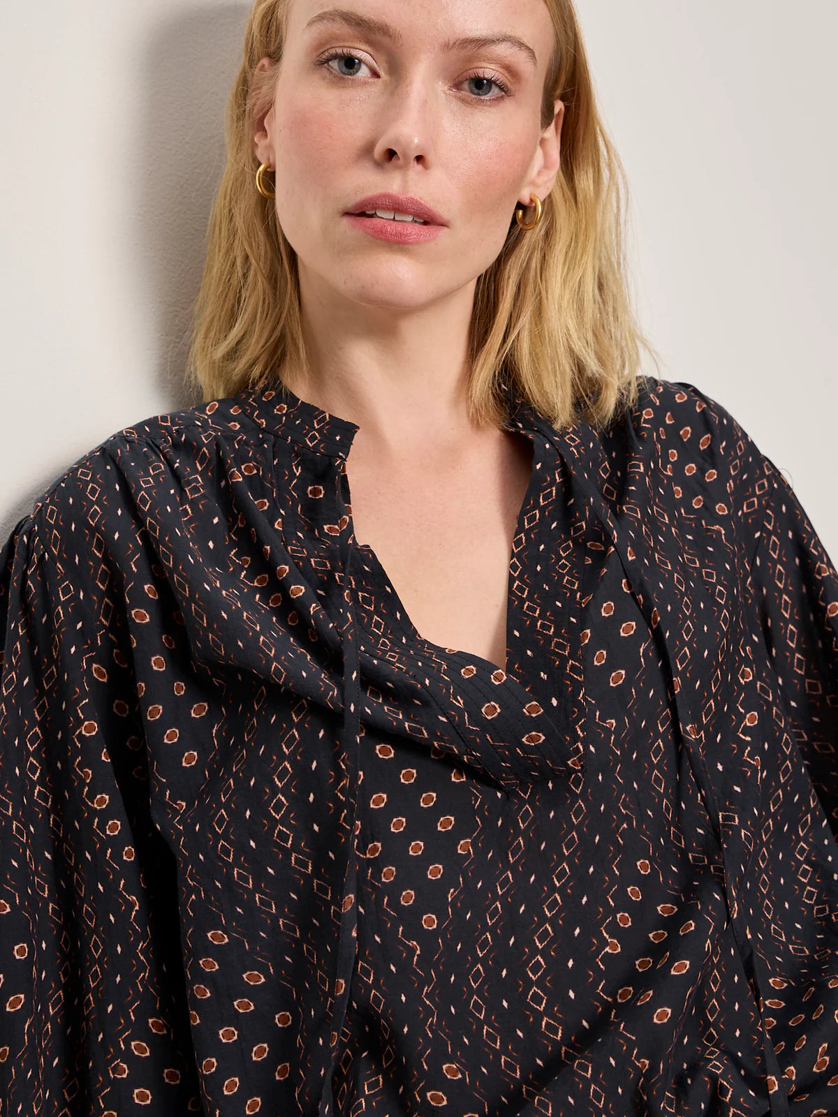 Relaxed Blouse in Rhythmic Print | Sanctuary