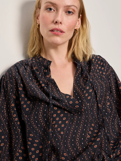 Relaxed Blouse in Rhythmic Print | Sanctuary